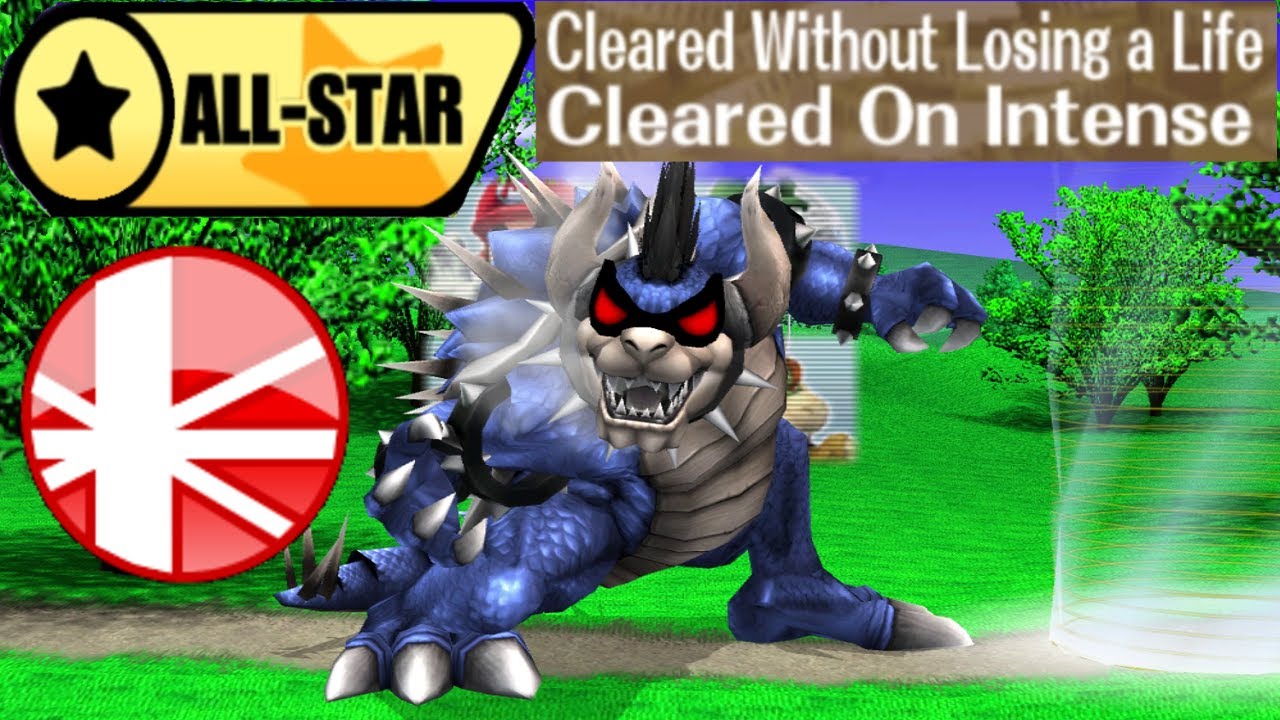 Project M Ex Remix 0.95b - All Star Mode on Intense with Giga Bowser