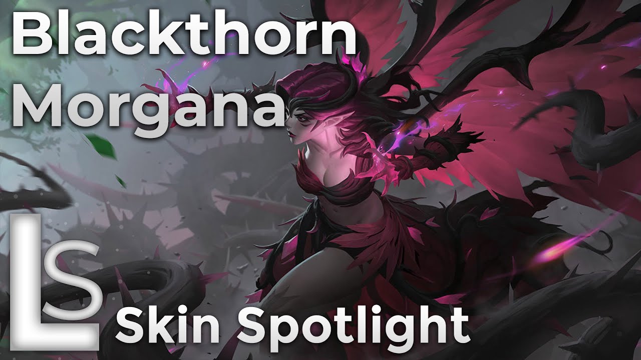 Blackthorn Morgana - Skin Spotlight - Albion - League of Legends - Patch