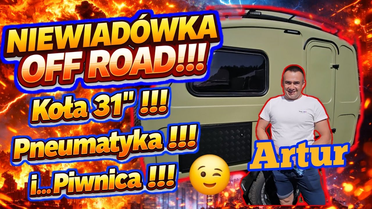 #233 Niewiadówka Off-Road !!! Pneumatyka !!! Hak i... Piwnica !!! Wasze Przyczepy Na Naszym Kanale !