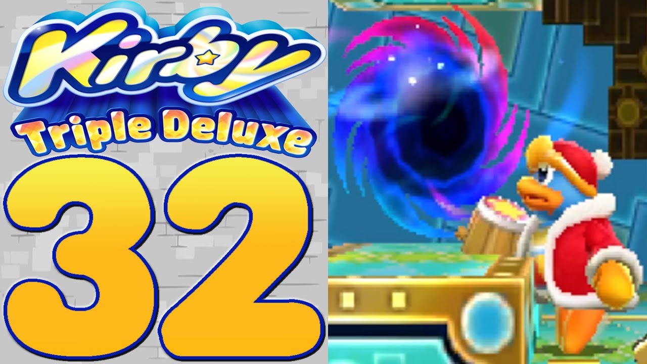 Kirby Triple Deluxe [Part 32] Avoiding the Pyribbit DX Rematch!