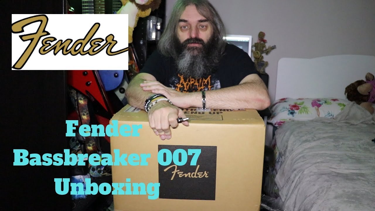 Fender Bassbreaker 007 amp head unboxing - how loud is 7 watts
