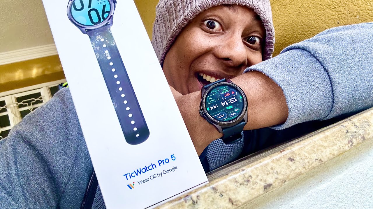 EXCLUSIVO!! NOVO Ticwatch Pro 5 com SNAPDRAGON!