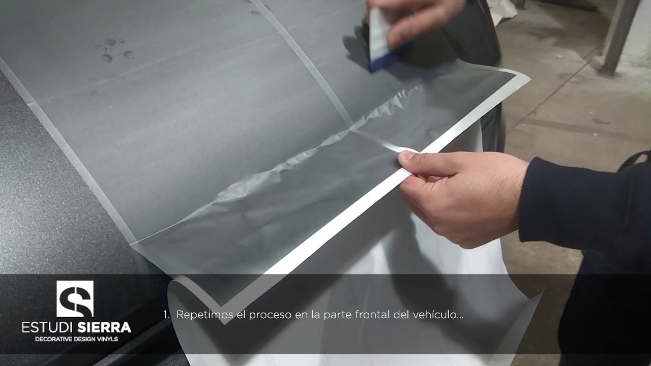 Como poner vinilos adhesivos en Ford Transit Custom Sport