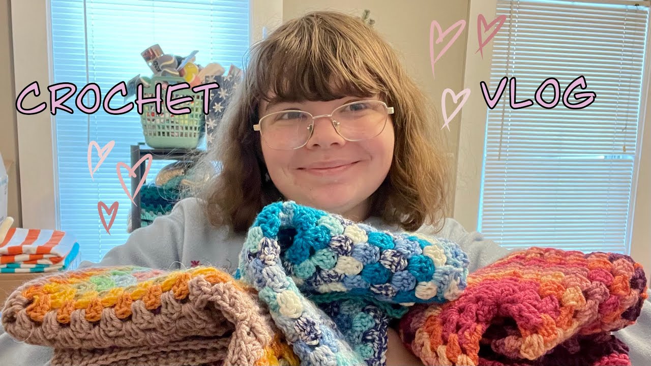 Crocheting Lots of Sweaters // Crochet Vlog 🧶