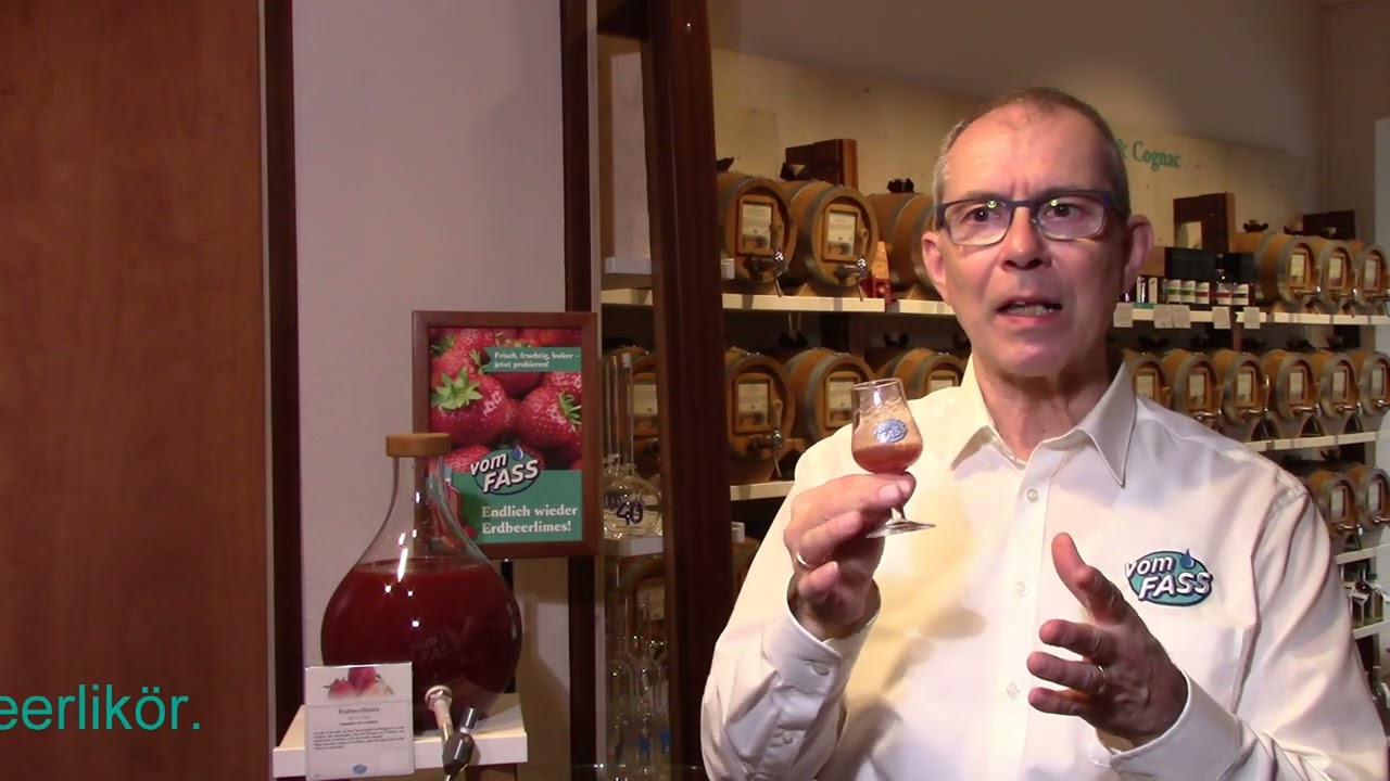 Erdbeerlimes verkostet vom Geniesser