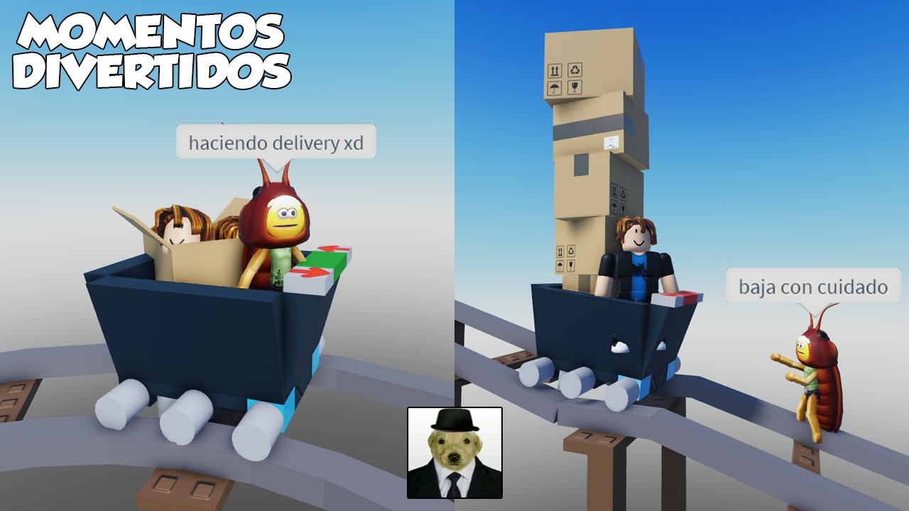 CART RIDE DELIVERY MOMENTOS DIVERTIDOS (ROBLOX)
