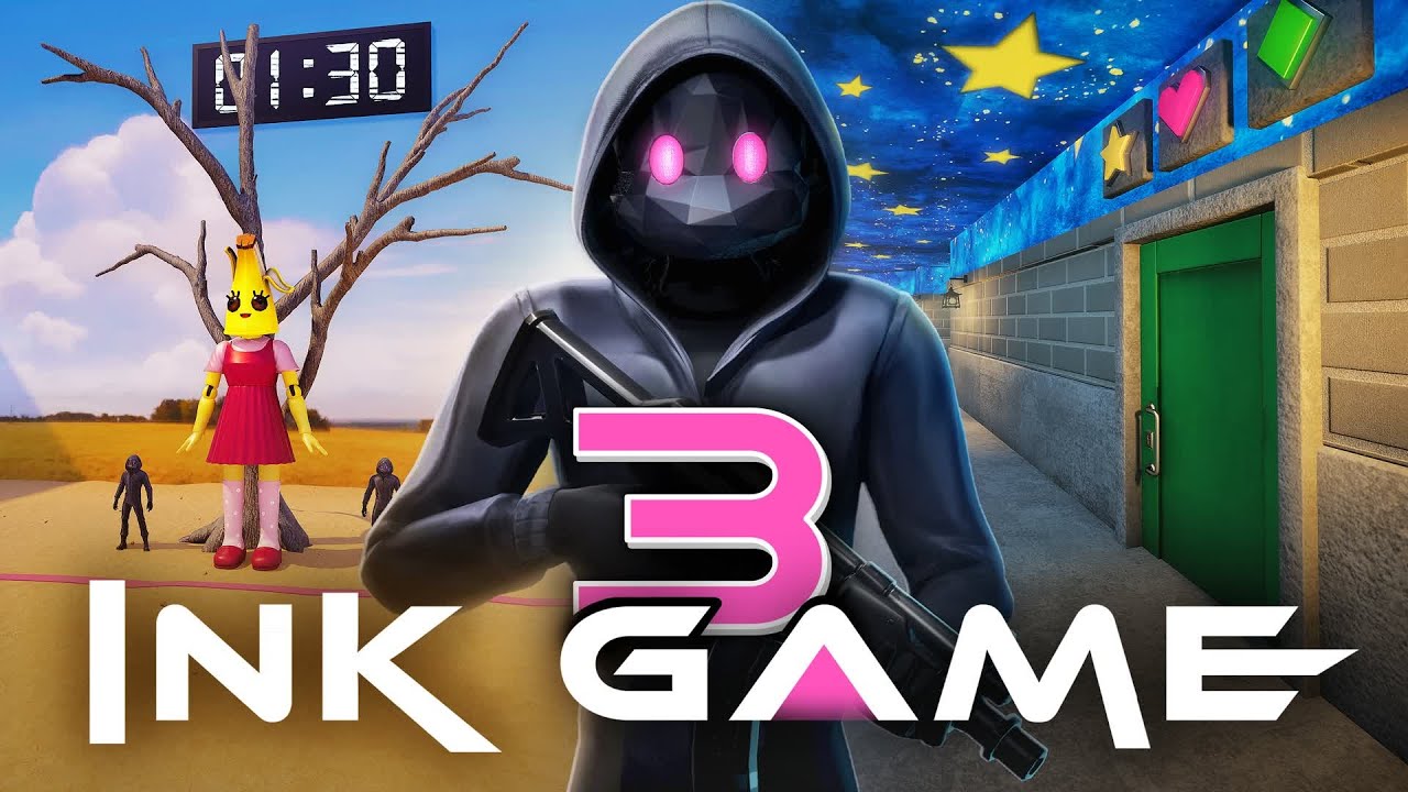 Карта INK GAME 3 для Fortnite Creative — все испытания, игра Sky Octo, ключи и ножи