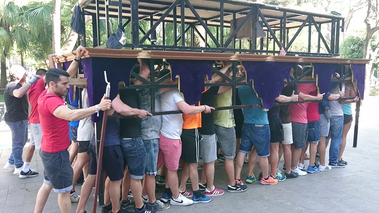 Ensayo Prendimiento Cádiz (parte 2), Via-Crucis Magno Cádiz 2018