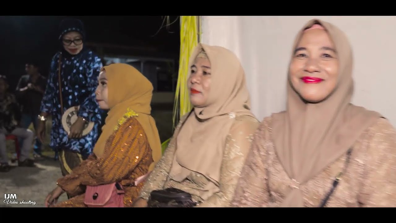 Lagu Wajah kekasih 👰 Video Bag-06 👉 Resepsi malam pernikahan (Rinanti & Yasin) Desa Sanur Sebuku 