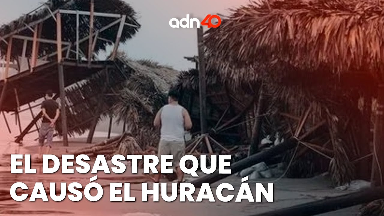 Este es el desastre que causó el huracán 