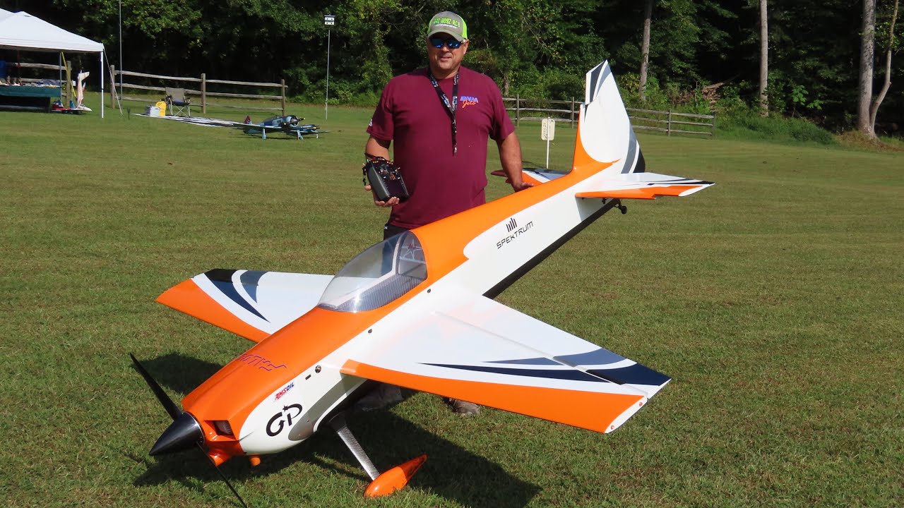 3-D лазер AJ Aircraft на слёте PGRC Big Bird Warbird 2025