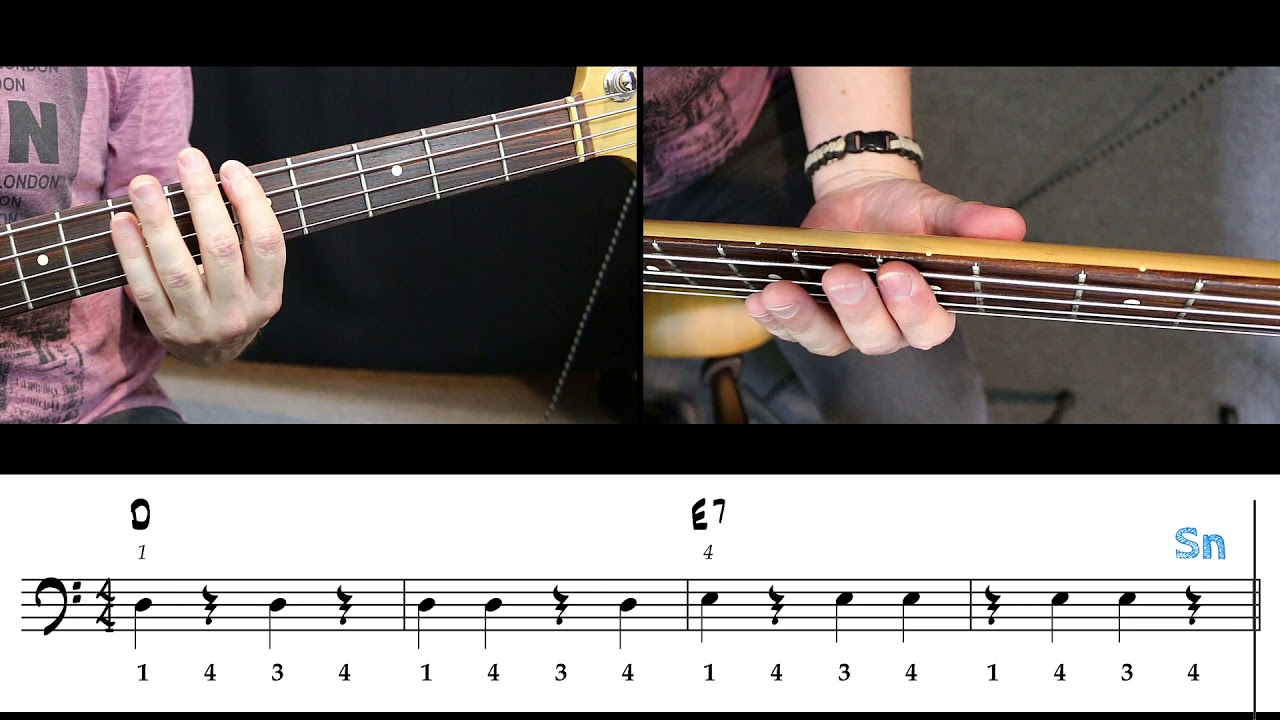 19-08 - A - Basic Rhythm Exercises - Quarter Note positions