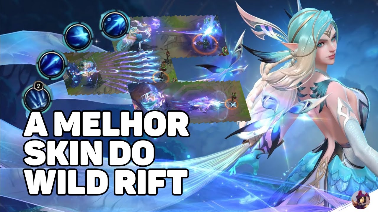 REACT DA MELHOR SKIN DO WILD RIFT - ASHE ELFA DA FLORESTA