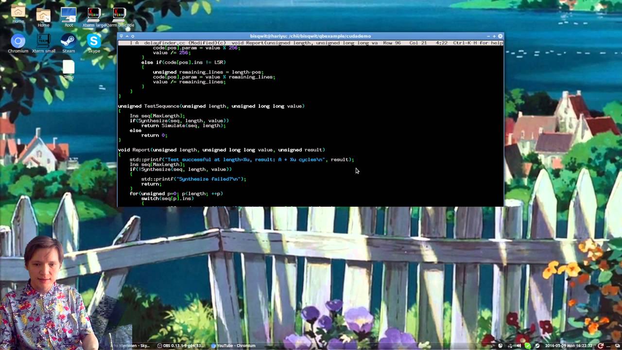Live stream: Behind the scenes -- planning a programming video