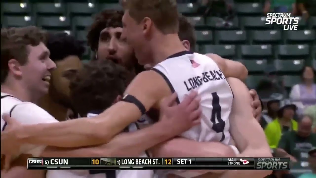 Cal State Northridge vs Long Beach State | Semifinals | College  Men Volleyball 04/19/2024