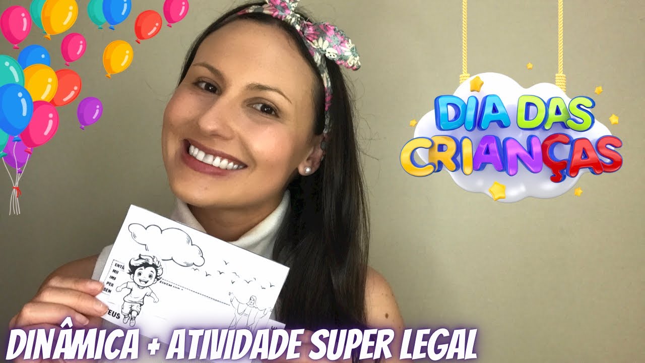 Dinâmica + Atividade Interativa “JESUS AMA AS CRIANÇAS” | Ministério Infantil