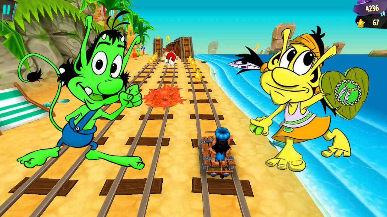 Hugo Troll Race 2 - The Daring Rail Rush Android Gameplay #7