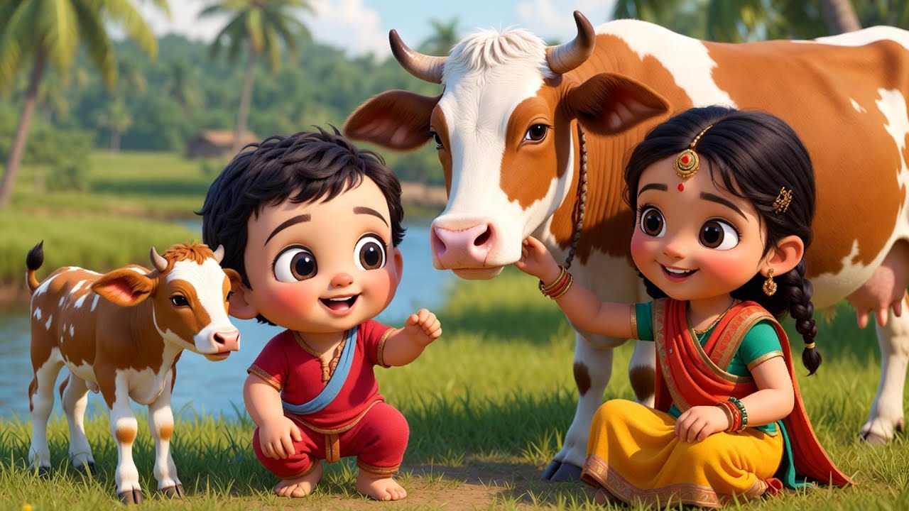 Gaiya Meri Aati Hai | गैया मेरी गईया | Gaiya Meri Gaiya song | Hindi Rhyme For Kids