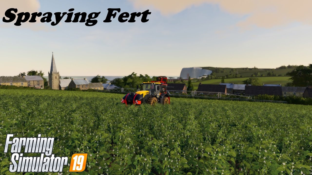 Fs19 Spreading Lime - Massey Ferguson 6480
