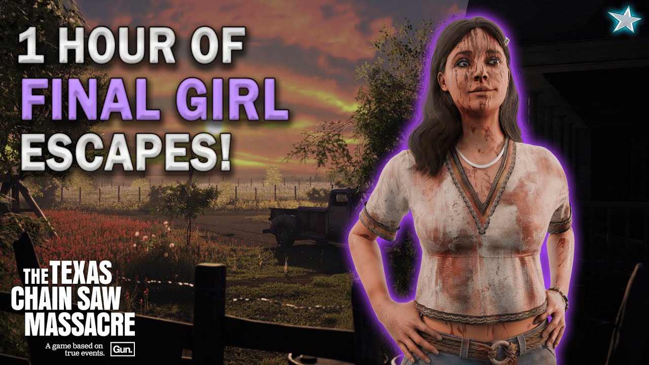 MARIA'S CLOSE ESCAPES AND MAJOR OUTPLAYS! | The Texas Chain Saw Massacre Game