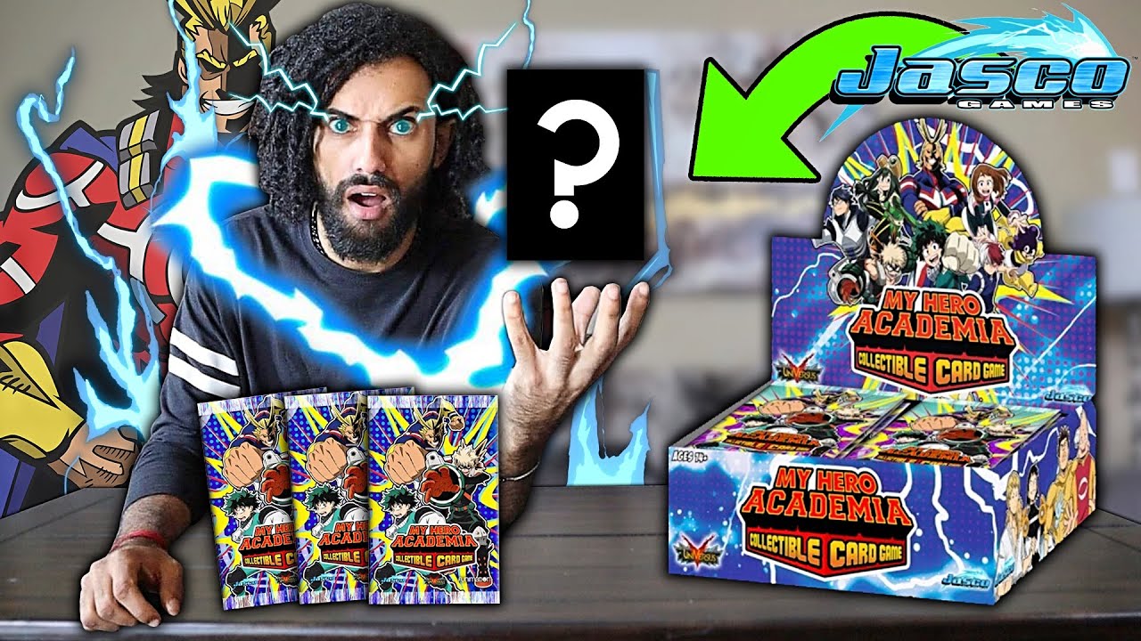 OPENING THE NEW 2021 MY HERO ACADEMIA CCG CARDS!! IT FINALLY HAPPENED! (GOLD ALMIGHT!.. SPEECHLESS)