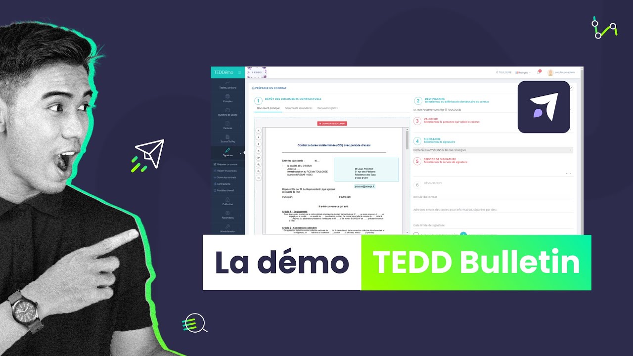 La démo TEDD Bulletin - Flowwa