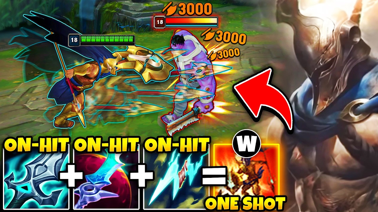Mathematically correct Pantheon one shots you with a single button (TRIPLE ON-HIT)