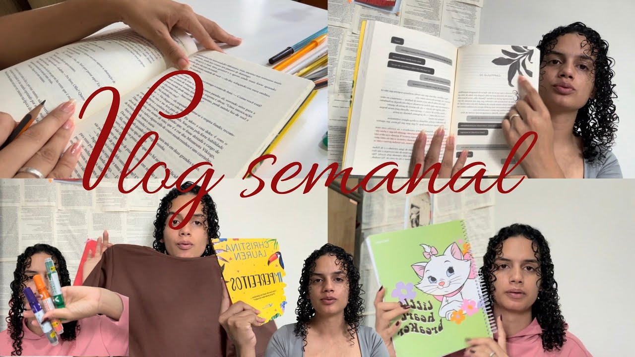 VLOG SEMANAL| LEITURA, COMPRAS E VOLTANDO A ROTINA
