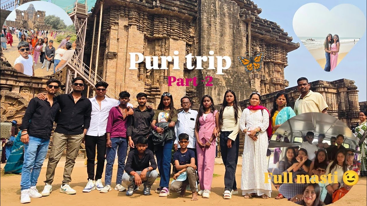 Puri trip 🏖️🦋 ll Aaj ghar wapas Jana hoga 🥺 ll part -2