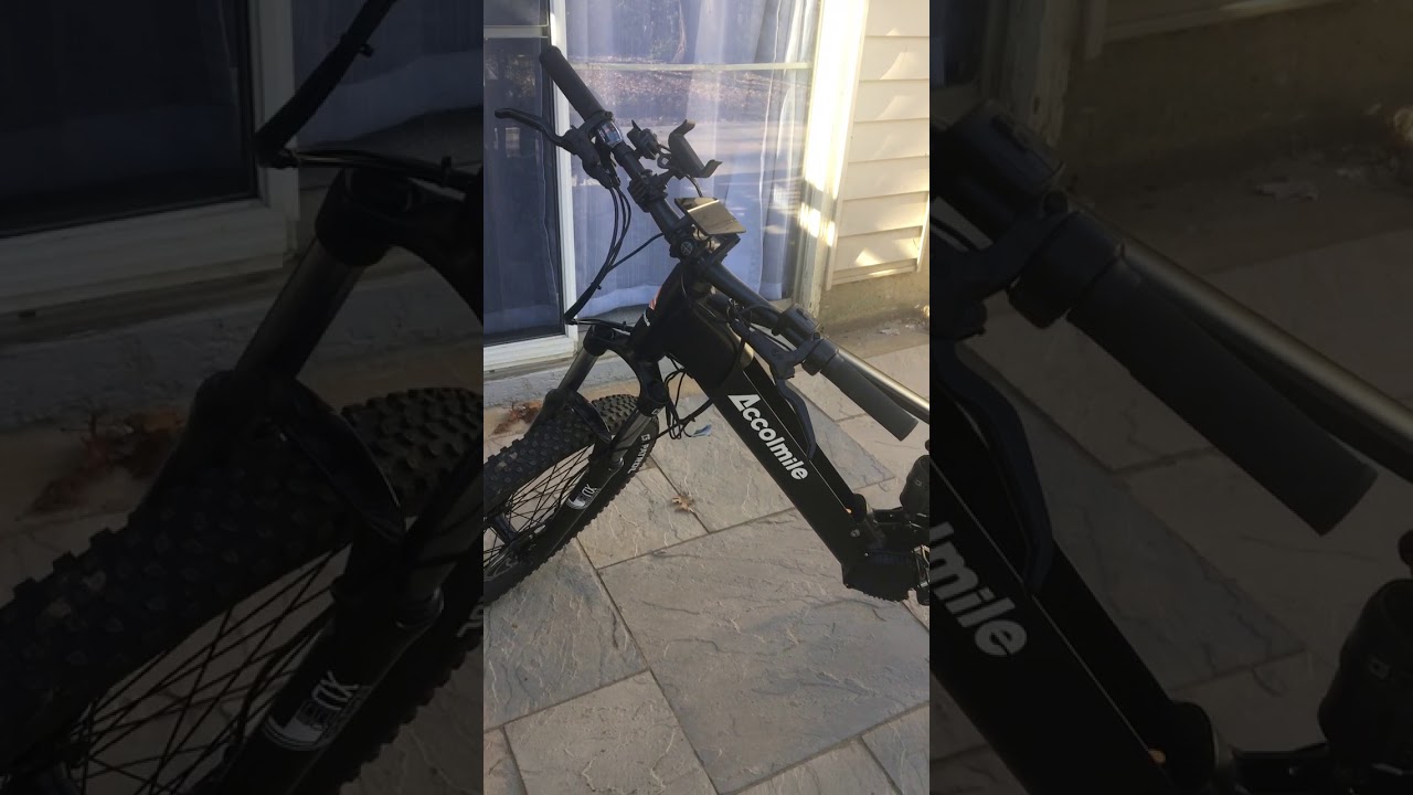 Accolmile 27.5'' Electric bike 2020 ebike 48V 750W BaFang Motor Mountain Bike 2 week review