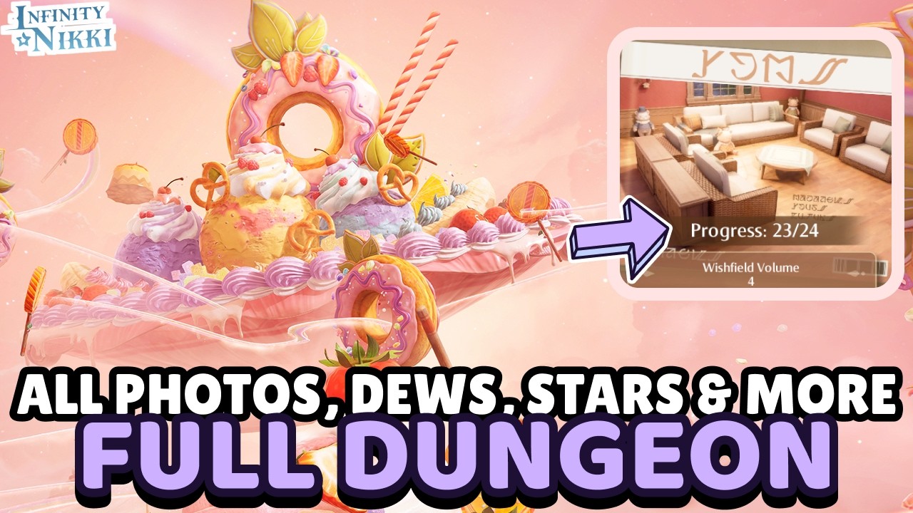 Все спрятанные сундуки, фотозадания, росы и вимбстары 💗 Полное прохождение подземелья острова Сах...