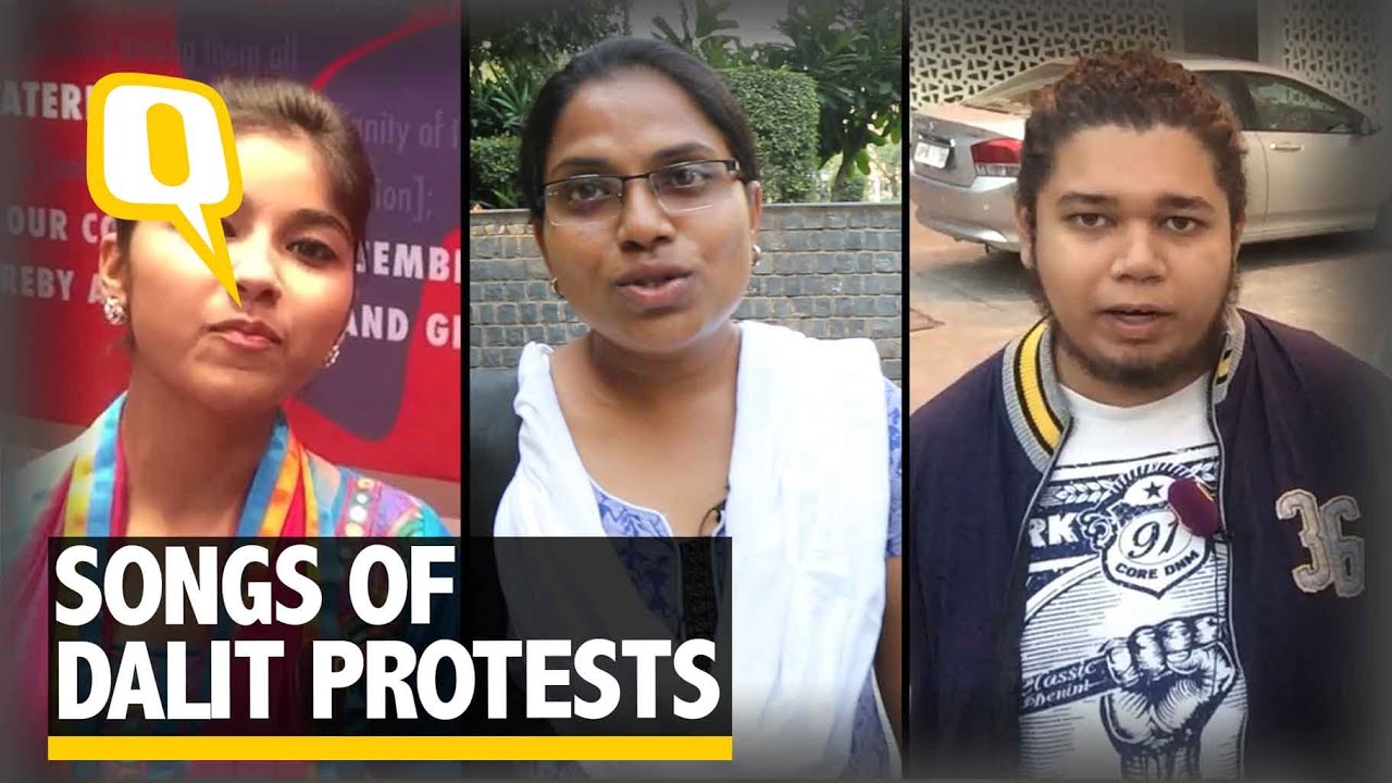 The Quint: The Quint: Songs of Dalit Protest: Sheetal Sathe, Ginni Mahi & Sujat Ambedkar
