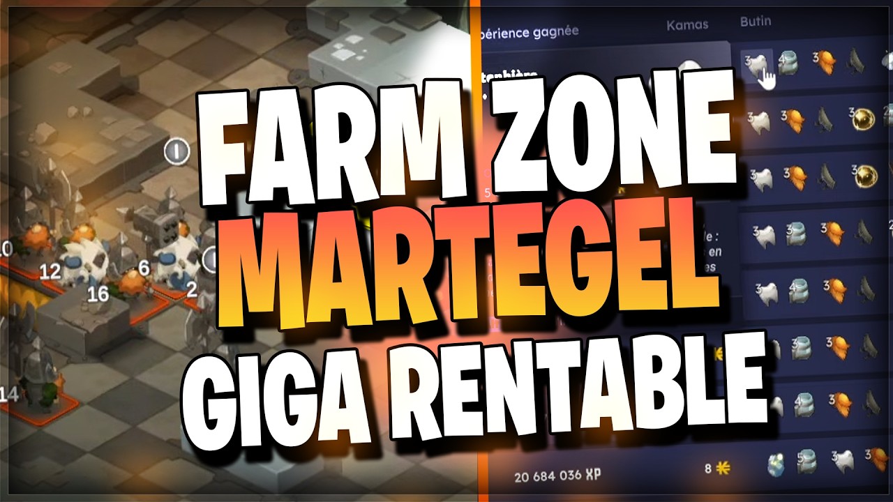 FARM ZONE MARTEGEL SUR OMBRE  ! GIGA RENTABLE ! FULL KAMAS !