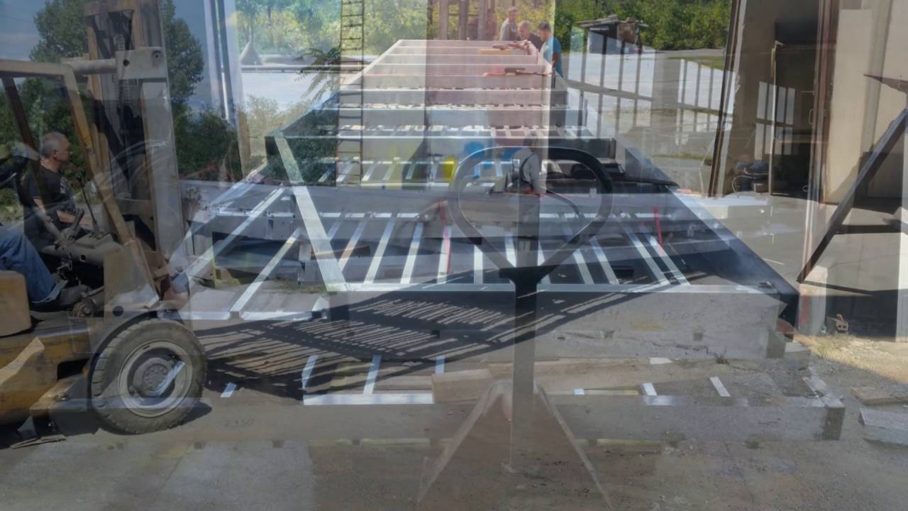 Aluminium catamaran construction