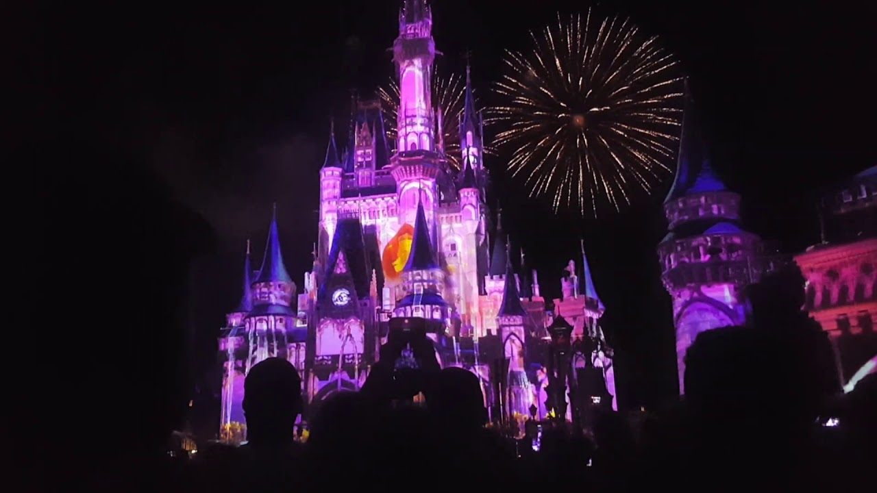 Disney World's Happily Ever After fireworks evening show