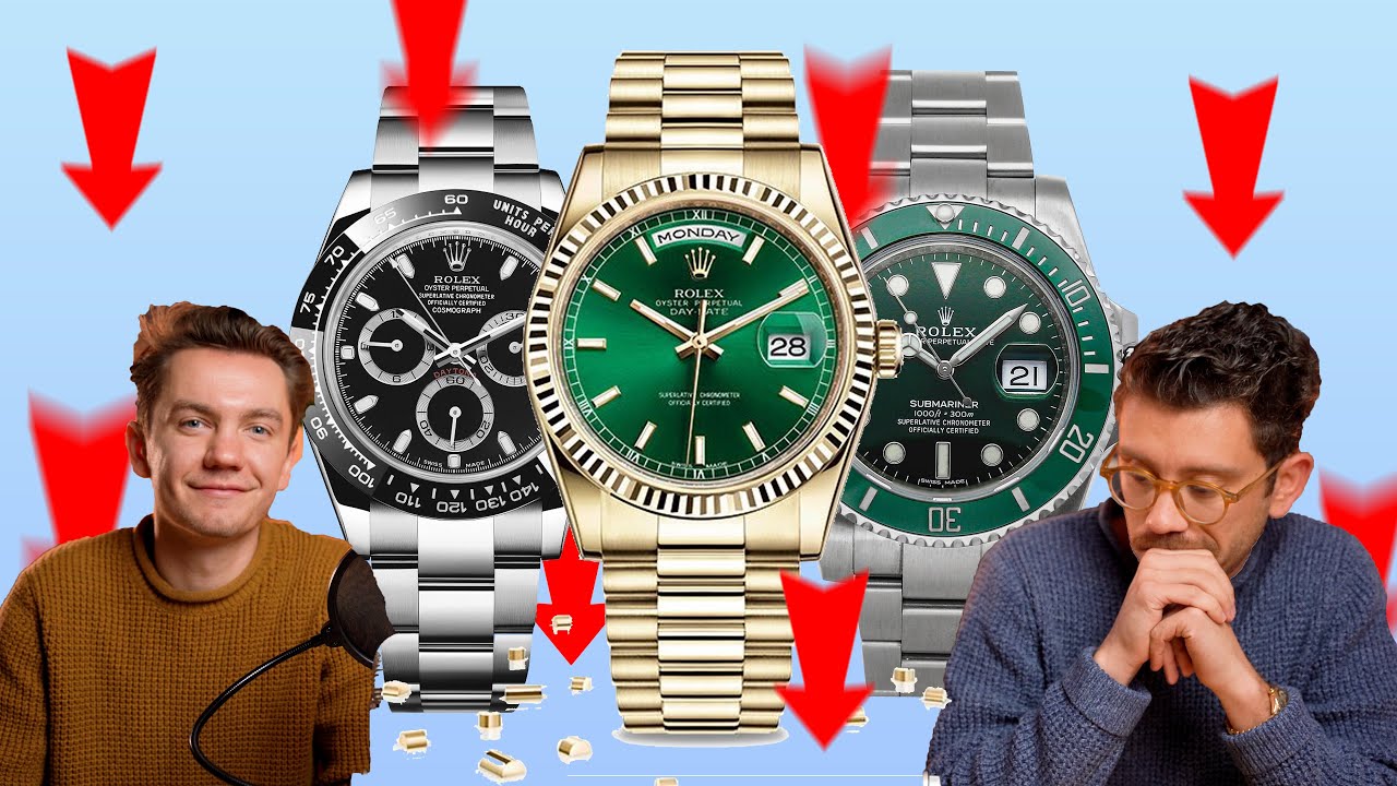 Цены на часы Rolex начали падать.