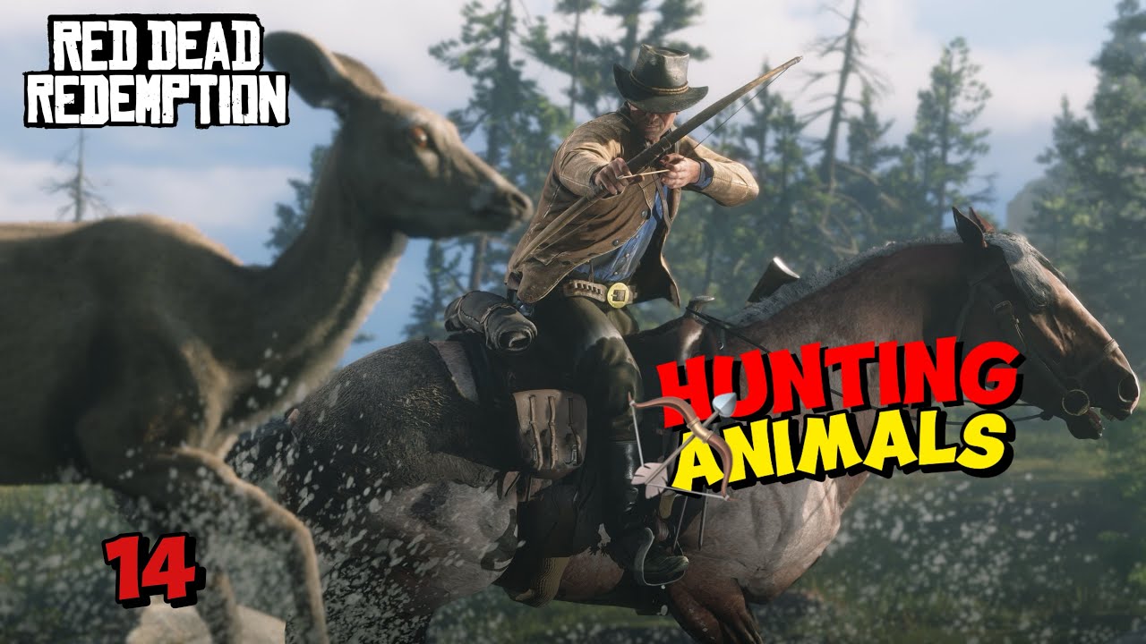 Red dead redemption | hunting animals | gameplay | prododash | 