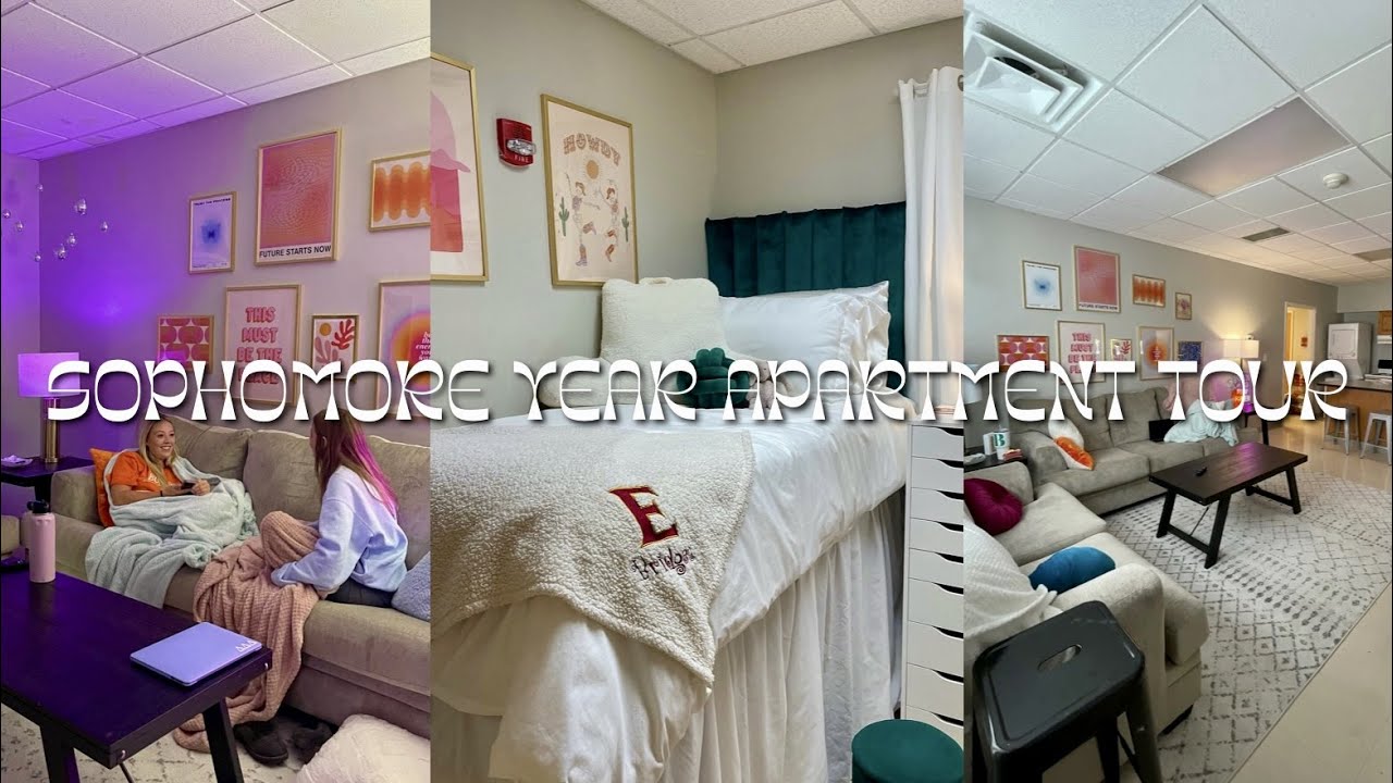 sophomore year apartment tour *elon university* | bridget alynn ♥︎