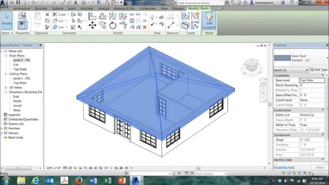 Простая идея проекта в Revit для занятий в CEA.