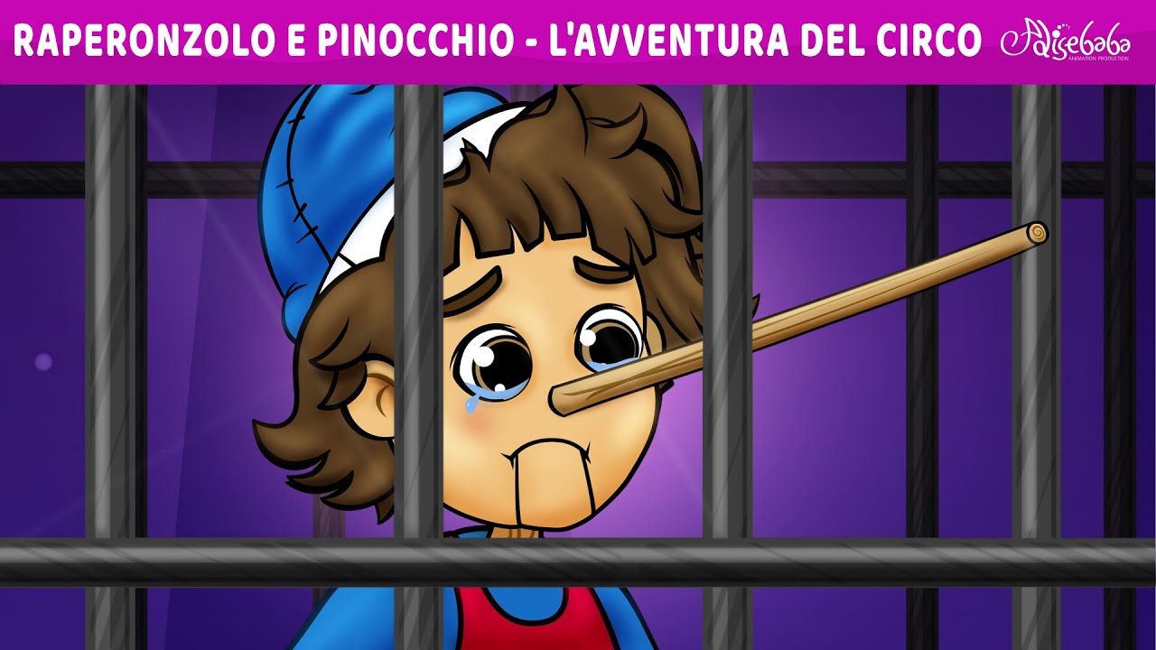 Raperonzolo e Pinocchio - L'avventura del circo 🎪 | Storie Per Bambini Cartoni Animati