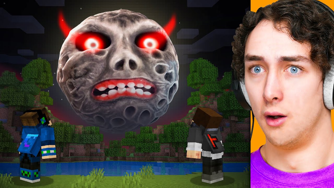 I Scared My Friend as LUNAR MOON in Minecraft