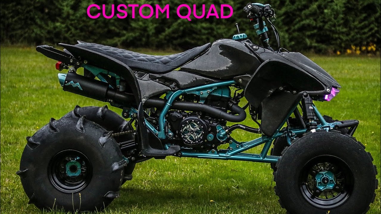 CUSTOM BUILT HONDA TRX450R WALK AROUND