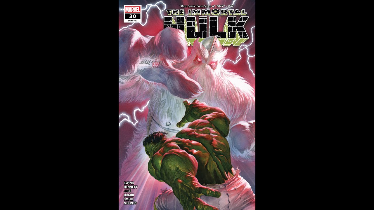 IMMORTAL HULK #30 REVIEW. I hate cover gimmicks. Where is XEMNU!!?