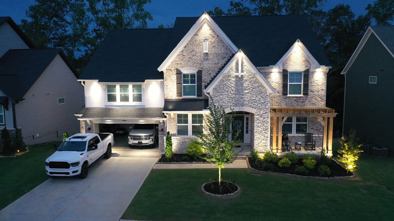 My new empty house tour of the Paxton floor plan by Fischer Homes, Hard work does pay off 💪🏾💯💯
