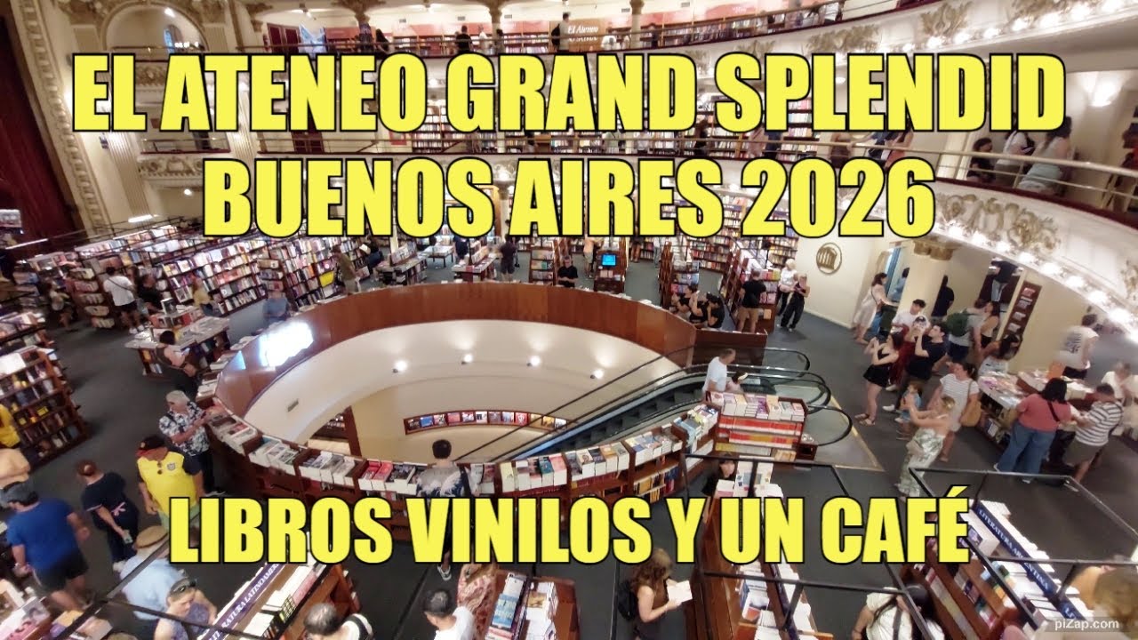 EL ATENEO GRAND SPLENDID 2026 📚 #buenosairescity 🎵 #recoleta