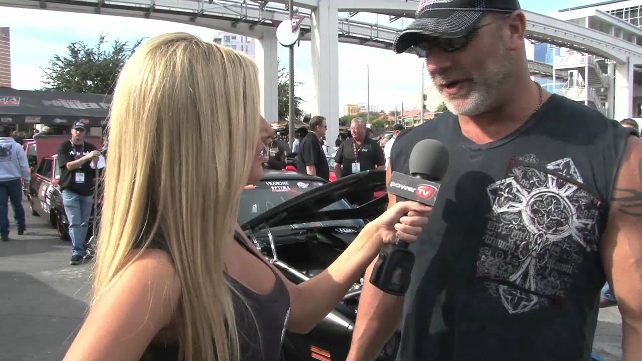 Bill Goldberg, Famous WWE Wrester - shows off his WIFE'S Pro-Touring Trans Am