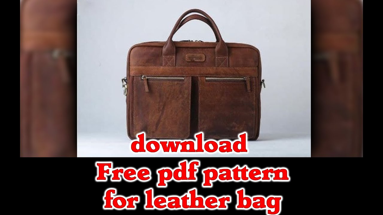 free pdf pattern for briefcase bag