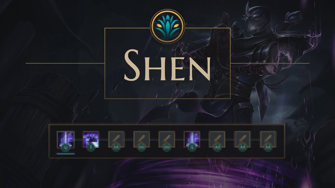 Shen Max Damage Delayed Engage Combo [Medium] (League of Legends)