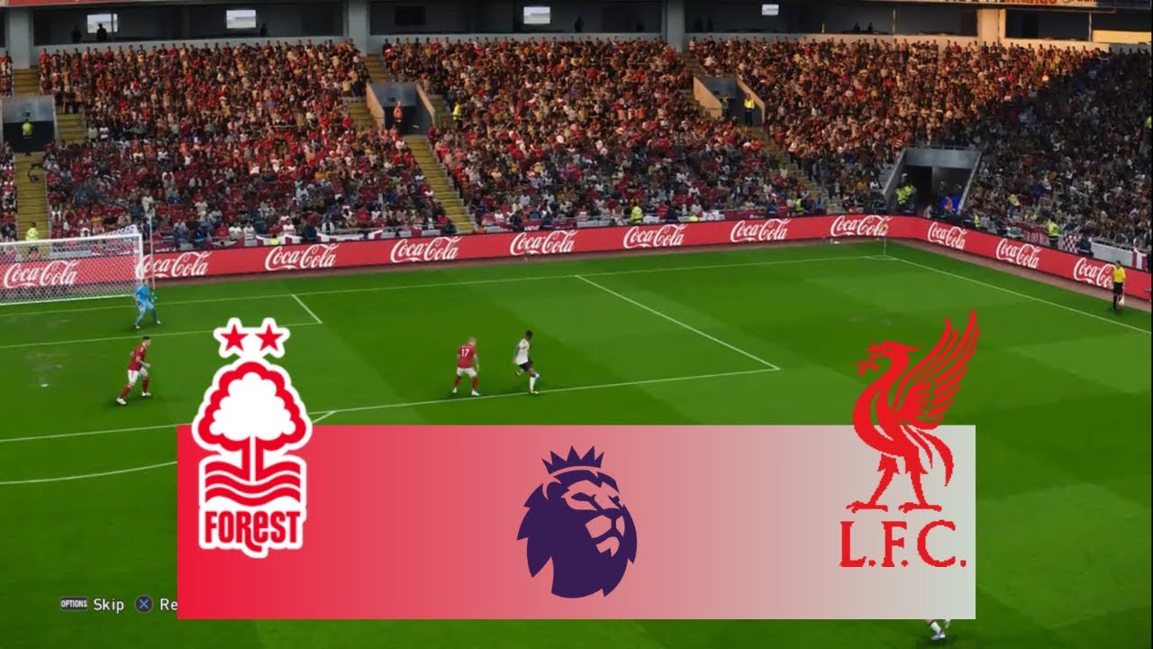Nottingham Forest vs Liverpool - Premier League 25/26 Goals and Highlights | Pes 21 Gameplay