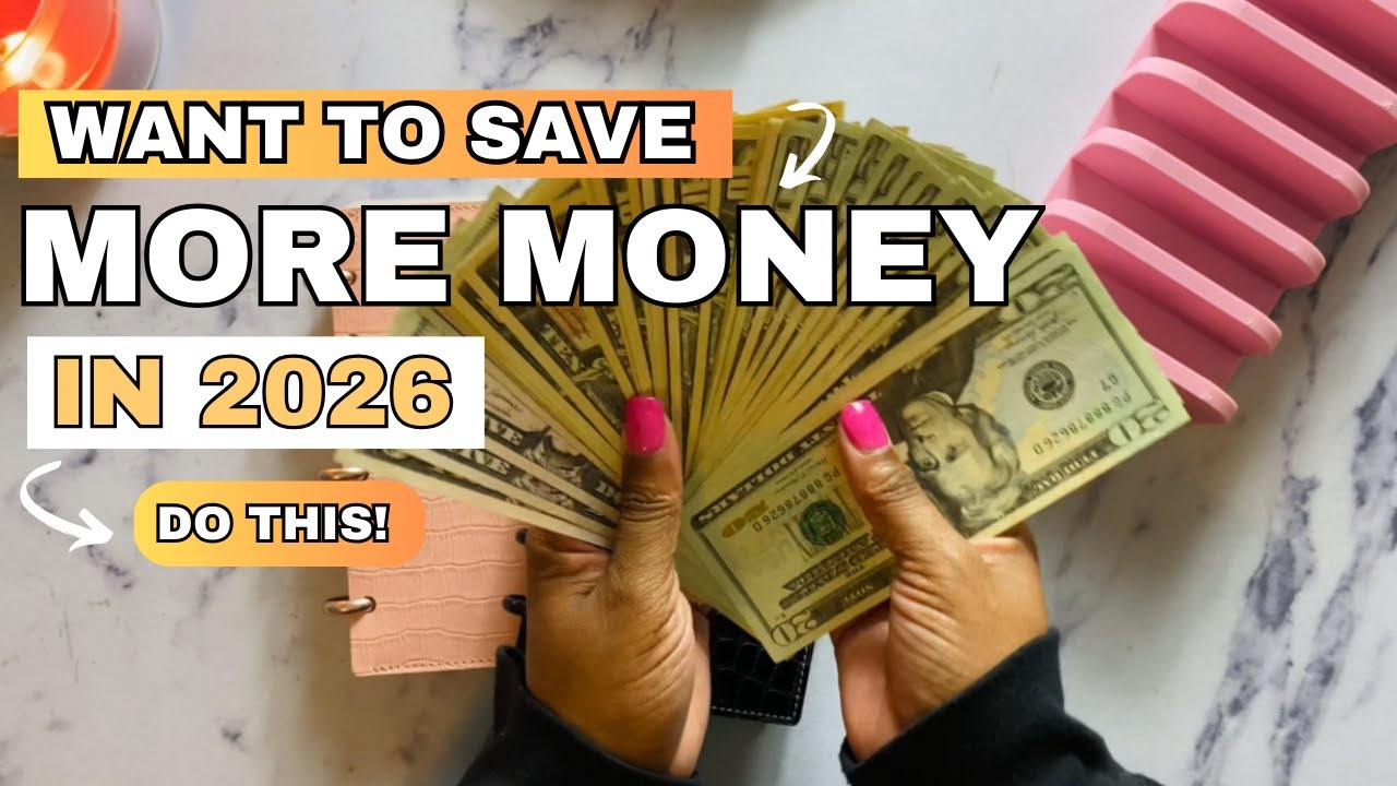 How to Save Money in 6 EASY Steps | SAVE BIG in 2026 #savingschallenges #savingmoney